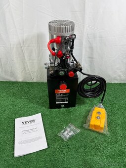 Hydraulické čerpadlo, objemu 6 litrů, dvojčinné čerpadlo 12V - 2