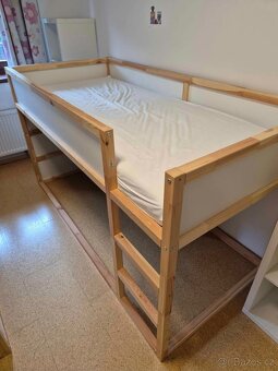 Dětská ikea postel Kura + matrace ZDARMA - 2