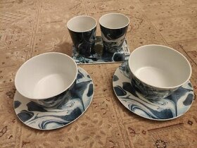Modrobílý porcelán IKEA - nové - 2