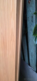 2x dveře dubová dýha vč. kování - 2