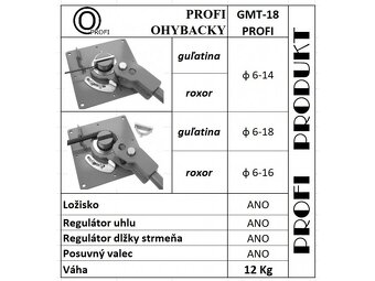 Ohýbačka na roxor, třmínky, háky - 2
