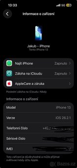 IPhone 13 /128 gb vyměním - 2