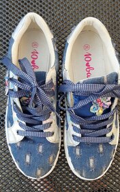 Džínové tenisky vel. 36 - 2