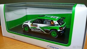 Abrex 1:43 Škoda Fabia III R5 / Rally Sweden 2017 - 2