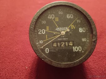 Tachometr jaeger 30 40 léta před válečný - 2