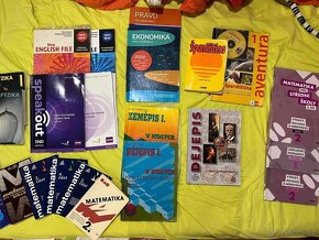 Učebnice pro SŠ - biologie, chemie, matematiky, češtiny, ... - 2