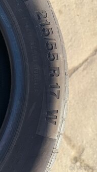4x letní pneu Continental 215/55 R17 94W CPC 5 - 2