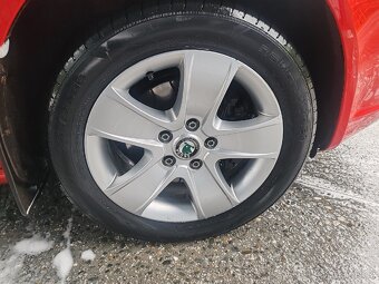 Sada ALU kol škoda+letní pneu - 2
