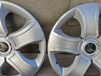 Poklice 15" se znaky Citroen - 2