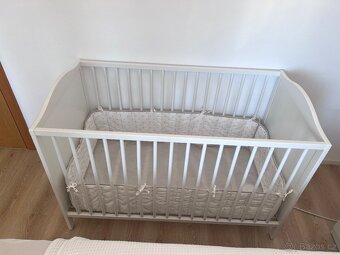 Postýlka IKEA + matrace - 2