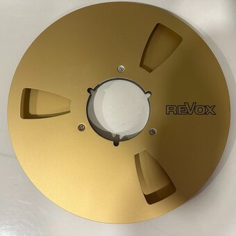 Revox alu cívka 26,5cm - zlatá - 2