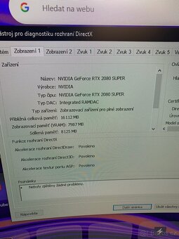Herní pc výměna za notebook - 2