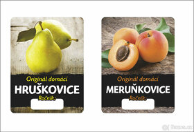 etikety, etiketa, samolepka 0,2l - 2