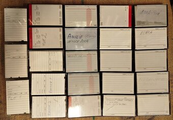 23x video kazeta VHS-C (MAXELL, TDK, PANASONIC, EMTEC, BASF) - 2