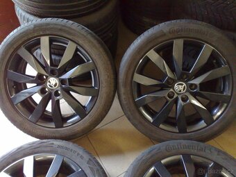 alu kola 5x112 r17 original škoda 205/50r17 - 2