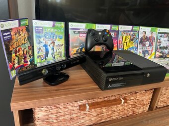 Xbox 360 + Kinect + ovladač + 10 her - 2