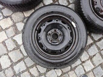 ZIMNÍ PNEU + DISKY 185/60R14 ŠKODA VW SEAT - 2