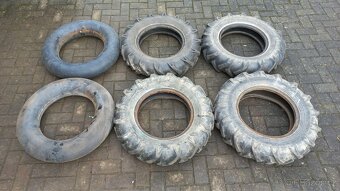 Prodám 4 ks pneu Barum 6.50x16 terénní šípová duše - 2