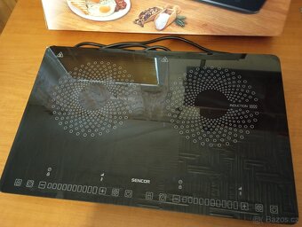 Indukční dvouplotýnkáč Sencor SCP 4501BK - 2