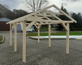 altan - dřevěný přístřešek - 2