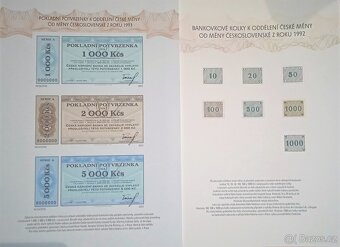 Pamětní album ke 30 letům české měny 1993 - 2023 - 2