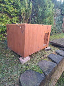 Bouda pro malého psa zateplená vyhřívaná - 2