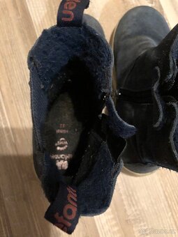 Detske kozene kotnikove boty Elefanten - 2