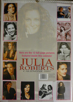 Kalendář Julia Roberts - 2