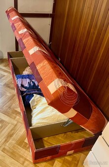 2x jednolůžková postel s úložným prostorem - 2
