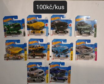 Hot wheels modely - 2