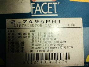 Víčko rozdělovače Audi 100 - 80 - 2