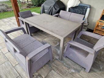 Zahradní set pro 6 lidí - 2