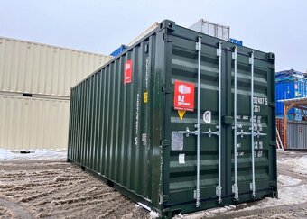 Lodní kontejner 20' RAL 6007 Mělník - 2