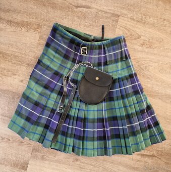Pravý, těžký, pánský Skotský kilt ze Skotska - 2