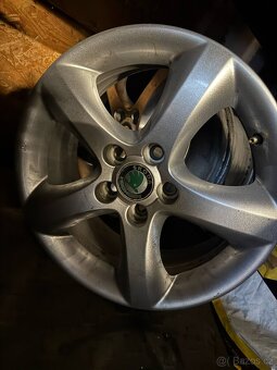 Alu kola Škoda 5x100 - 2