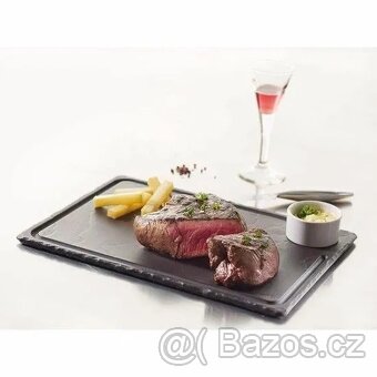 Steakový talíř 33 x 24 cm Basalt REVOL - 2