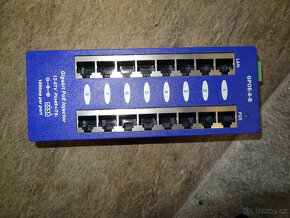 multi PoE injektor panel pasivní Gigabitovy 8 portů MaxLink - 2