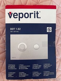 Veporit ovládací tlačítko DOT 1.02 nerez - 2