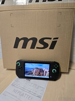 MSi Claw A1M-073SA + záruka - 2