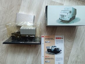Model auta užitková vozidla GAZ 51 - 2