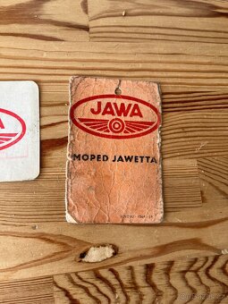 Kartičky Jawa jaweta typ 551 - 2