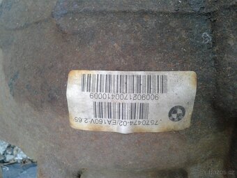 Diferenciál BMW E60 535D 2,65 7570474-02 EA160V - 2