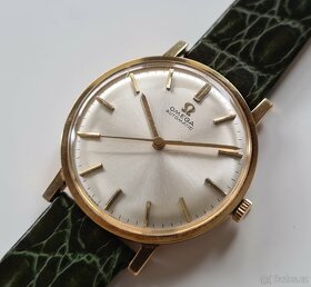 Omega Automatic zlaté 14K pánské náramkové hodinky - 2