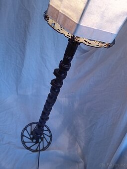 STEAMPUNK RECYCLE ART LAMPY - PATINOVANÝ KOV - 2