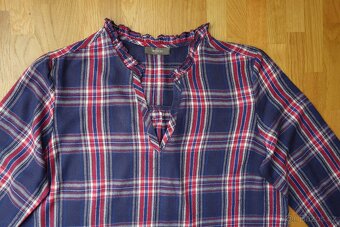 Dámská kostkovaná halenka, blůzka vel.40 - 2