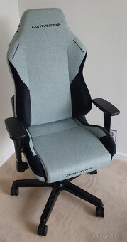 Herní židle DXRacer DRIFTING šedo-černá, látková - 2