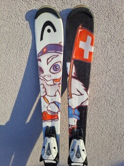 Švýcarské dětské lyže Head Sparta Cuche 117 cm - 2