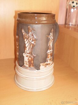 pulitr keramický - hrací strojek -dekor -PRAHA ++nový++ - 2