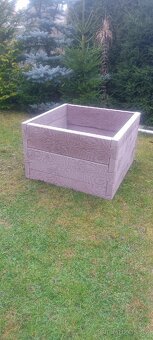Vyvýšený záhon 100x100x63 - 2