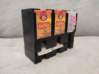 Moderní organizér a dávkovač čaje 3D - 2